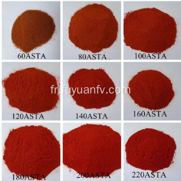 Poudre de paprika en vente